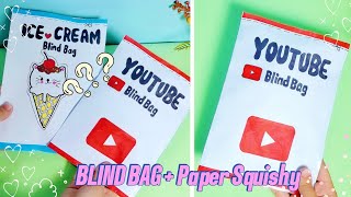 How to Make a BLIND BAG  PAPER SQUISHY  Easy Tutorial [upl. by Virgil]