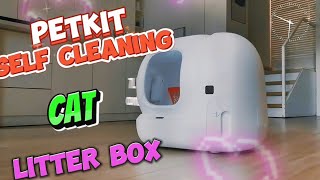 PETKIT Self Cleaning Cat Litter Box  2024 [upl. by Selbbep]