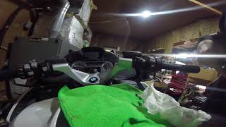 BMW R 1250 RT Wunderlick Handlebar Riser Install Full install Video [upl. by Nanon787]