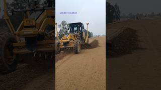 Sansor motor grader youtubeshorts catgrader excavator constructionequipment [upl. by Nolubez]