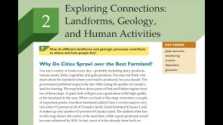 Making Connections Ch 2 Landforms Geology and Human Activity [upl. by Yttak]