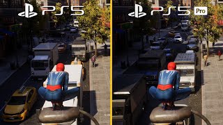 PS5 Pro Vs PS5 Early Graphics Comparison  PSSR 120Hz  Advanced Ray Tracing [upl. by Ytsanyd228]