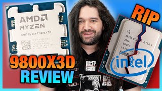 RIP Intel AMD Ryzen 7 9800X3D CPU Review amp Benchmarks vs 7800X3D 285K 14900K amp More [upl. by Posner]