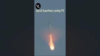 SpaceX Starship Booster Landing Test Flight 6 [upl. by Ivett]