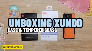 Unboxing XUNDD Case amp Tempered [upl. by Schramke506]