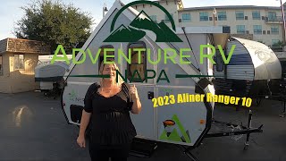 2023 Aliner Ranger 10  Adventure RV Napa [upl. by Ahcmis255]