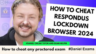 HOW TO CHEAT RESPONDUS LOCKDOWN BROWSER 2024 [upl. by Findley]