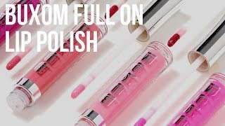 Introducing BUXOM FullOn Lip Polish  Indulge Beauty [upl. by Atinar]