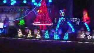 40000 LED Christmas Lights dance Carol Of The Bells [upl. by Atirec]