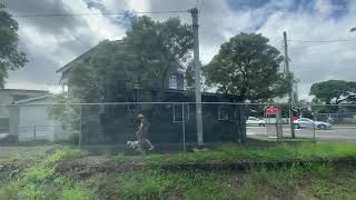 Brisbane train ride  SMU 260  Eagle JunctionDoomben  Doomben Line [upl. by Atilahs]