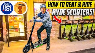 Ride Ryde Scooter RentalHow To [upl. by Massey209]