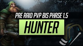 Hunter Pre Raid PvP BiS Gear  Classic WoW Phase 15 Dire Maul [upl. by Arimay]