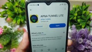 apna tunnel lite app kaise use kare  how to use apna tunnel lite app [upl. by Tireb554]