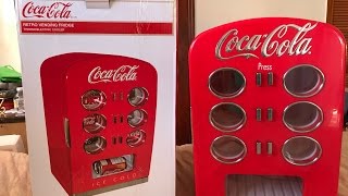 Coca Cola 12 can capacity koolatron vending fridge ❗️FOR SALE ❗️ [upl. by Luas]