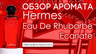 Обзор и отзывы о Hermes Eau De Rhubarbe Ecarlate от Духирф  Бенефис аромата [upl. by Uoliram]