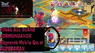 Ragnarok Mobile Aldebaran Quest Part 4 End before and unlock icon avatar Jormungandr Red Avatar [upl. by Yorker]