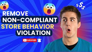 Remove NonCompliant Store Behavior Violation  TikTok Shop Violation [upl. by Arlon95]