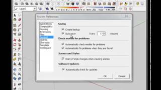 5 SketchUp  템플릿을 만들기 위한 스케치업 Preferences 설정 [upl. by Anuahsat]