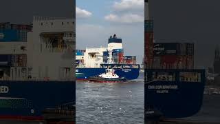 VB Bison an der CMA CGM Ermitage [upl. by Atnas409]