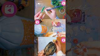 Air dry clay art 🎨 ✨️ shortsfeed shortvideo shorts colorsbyzeen [upl. by Eidnyl113]