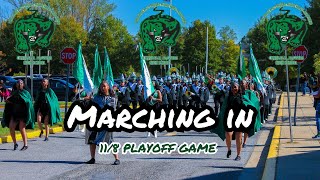 CHF BGMM 118 PLAYOFF GAME VS DUVAL MARCHING IN [upl. by Nemajneb38]