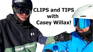 Snowboarding Tips and Clips with Casey Willax [upl. by Krause]