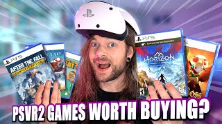 10 BEST PlayStation VR2 PSVR2 Games Worth Buying [upl. by Neelat]