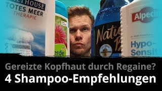 Gereizte Kopfhaut durch Minoxidil  welche Shampoos helfen mir ShampooTest [upl. by Maguire]