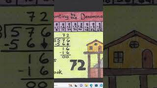 Easy Division Counting by the Denominator [upl. by Doloritas]