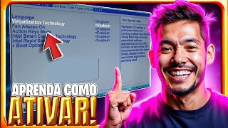 COMO ATIVAR A VIRTUALIZAÇÃO DO WINDOWS [upl. by Nelyt881]