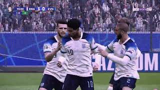 Jude Bellingham Goal  England vs Slovakia  eFootball PES 2021 [upl. by Montano60]