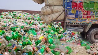 How They Recycle Millions of Used Plastic Bottles [upl. by Ahrens]