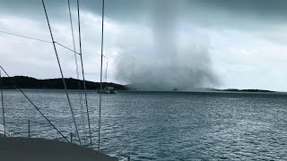 Biggest Waterspout weve ever seen [upl. by Aisirtap638]