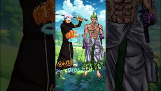 law vs straw hat pirates whoisstrongest law luffy onepiece animeshort anime [upl. by Freida259]