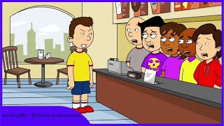 Caillou Stops Troublemakers From Open Up A RestaurantUngrounded [upl. by Kazmirci]