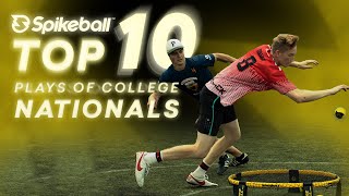 Top 10 Plays of College Nationals 22 🔥 [upl. by Nonrev716]