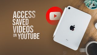 How to Access Saved Videos on Youtube iPad tutorial [upl. by Inohs]