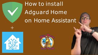 How to install Adguard Home on Home Assistant [upl. by Froh774]