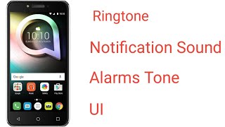 Alcatel Shine Lite  Ringtone  Notification Sound  Alarms Tone  UI [upl. by Bazar298]