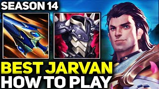 How to Play Jarvan Jungle Gameplay  RANK 1 BEST JARVAN IN THE WORLD  Season 14 League of Legends [upl. by Bois]