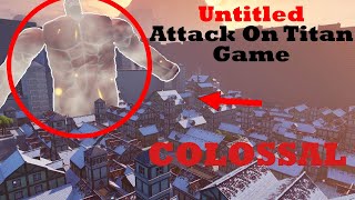 How to Unlock Colossal Titan Shifting  Untitled Attack On Titan [upl. by Charley725]