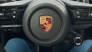 Porsche 992 911 Carrera 4S Launch Control w Sport Chrono [upl. by Ailahk]