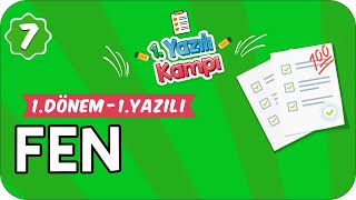 7Sınıf Fen  1Dönem 1Yazılıya Hazırlık [upl. by Ahsenwahs]