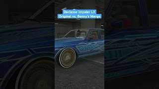 Declasse Impaler LX  Original vs Benny’s Merge  GTA Online Car Builds Part 11 [upl. by Ankeny]