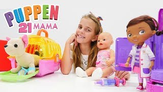 Puppen Mama  Ayça und Rose gehen zu DocMcStuffins [upl. by Chip]