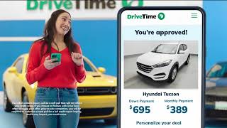 DriveTime Get Approved Online with No Credit Hit  Easy Car Financing  TV Commercial tvcommercial [upl. by Hickie472]