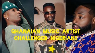 Ghanaian Music star Sarkodie ttacked Nigerian music stars Wizkid Davido and Burna Boy [upl. by Christean]