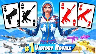 BLACKJACK 21 Card Game for Loot Fortnite [upl. by Ytsihc528]