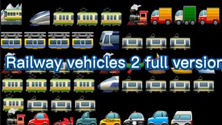 Railway vehicles two full version [upl. by Suiramed]