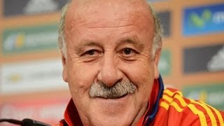 Spain manager Del Bosque dismisses reports of player discord ahead of Ireland match [upl. by Ettenrahc]